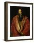 Portrait of Pietro Aretino-Titian (Tiziano Vecelli)-Framed Giclee Print