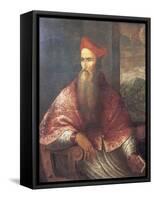 Portrait of Pietro Bembo, 1545-Titian (Tiziano Vecelli)-Framed Stretched Canvas