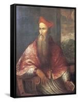 Portrait of Pietro Bembo, 1545-Titian (Tiziano Vecelli)-Framed Stretched Canvas