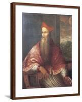 Portrait of Pietro Bembo, 1545-Titian (Tiziano Vecelli)-Framed Giclee Print