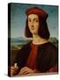 Portrait of Pietro Bembo-Raphael-Stretched Canvas