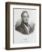 Portrait of Pietro Colletta-null-Framed Giclee Print