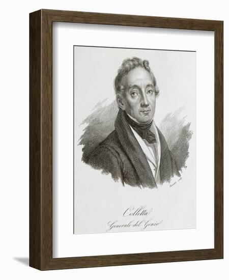 Portrait of Pietro Colletta-null-Framed Giclee Print
