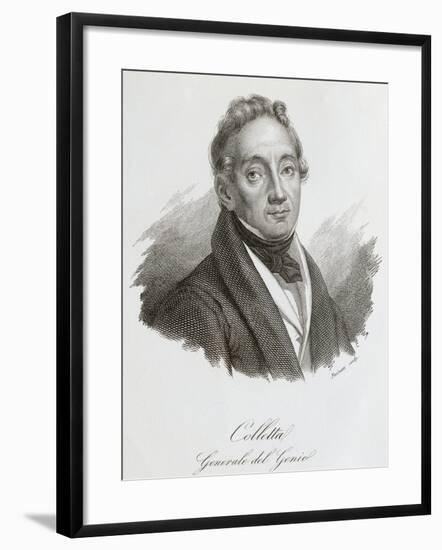 Portrait of Pietro Colletta-null-Framed Giclee Print