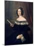 Portrait of Pilar De Jandiola, Doña Pilar De Jandiola-Antonio Maria Esquivel-Mounted Giclee Print