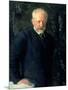 Portrait of Piotr Ilyich Tchaikovsky (1840-93), Russian Composer, 1893-Nikolai Dmitrievich Kuznetsov-Mounted Giclee Print