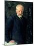 Portrait of Piotr Ilyich Tchaikovsky (1840-93), Russian Composer, 1893-Nikolai Dmitrievich Kuznetsov-Mounted Premium Giclee Print