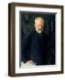 Portrait of Piotr Ilyich Tchaikovsky (1840-93), Russian Composer, 1893-Nikolai Dmitrievich Kuznetsov-Framed Premium Giclee Print