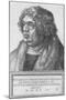 'Portrait of Pirkheimer', 1524, (1906)-Albrecht Durer-Mounted Giclee Print