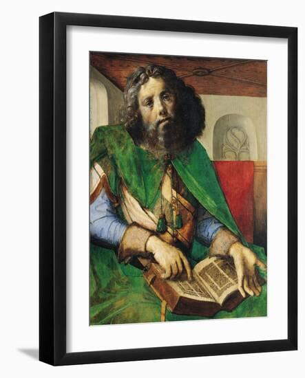 Portrait of Plato (429-347 BC) circa 1475-Joos van Gent-Framed Giclee Print