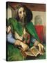 Portrait of Plato (429-347 BC) circa 1475-Joos van Gent-Stretched Canvas