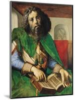 Portrait of Plato (429-347 BC) circa 1475-Joos van Gent-Mounted Giclee Print