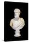 Portrait of Plato (marble)-Roman-Stretched Canvas