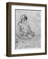 Portrait of Plato-Raphael-Framed Giclee Print