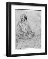 Portrait of Plato-Raphael-Framed Giclee Print