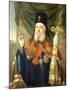 Portrait of Platon, Metropolitan of Moscow and Kolomna-Vladimir Lukich Borovikovsky-Mounted Giclee Print