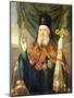 Portrait of Platon, Metropolitan of Moscow and Kolomna-Vladimir Lukich Borovikovsky-Mounted Giclee Print