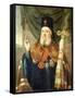 Portrait of Platon, Metropolitan of Moscow and Kolomna-Vladimir Lukich Borovikovsky-Framed Stretched Canvas