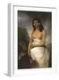 Portrait of Poedooa, Daughter of Orea, King of Ulaitea, Society Islands, Ca. 1783-John Webber-Framed Giclee Print