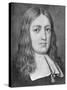 Portrait of Poet John Milton-null-Stretched Canvas