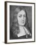 Portrait of Poet John Milton-null-Framed Giclee Print