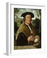 Portrait of Pompeius Occo, C. 1531-Dirk Jacobsz-Framed Giclee Print