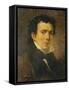 Portrait of Pompeo Marchesi-Francesco Hayez-Framed Stretched Canvas