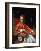 Portrait of Pope Clement IX, 1669-Carlo Maratta-Framed Giclee Print