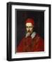 Portrait of Pope Clement Ix , Bust Length-Roman School-Framed Giclee Print