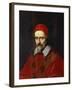 Portrait of Pope Clement Ix , Bust Length-Roman School-Framed Giclee Print