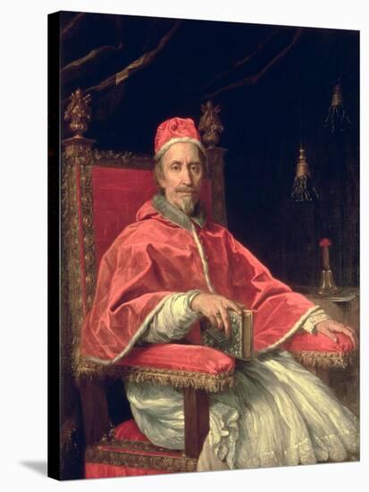 Portrait of Pope Clement IX-Carlo Maratti-Stretched Canvas