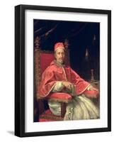 Portrait of Pope Clement IX-Carlo Maratti-Framed Giclee Print