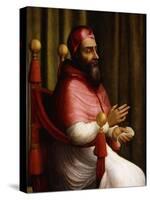 Portrait of Pope Clement VII-Giuliano Bugiardini-Stretched Canvas