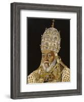 Portrait of Pope Clement VIII, 1600-1-Jacopo Ligozzi-Framed Giclee Print