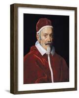 Portrait of Pope Clement X-Il Baciccio-Framed Giclee Print