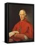 Portrait of Pope Clement XIV in Cardinals Robes, Born Gian Vincenzo Antonio Ganganelli-null-Framed Stretched Canvas