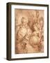 Portrait of Pope Gregory Xiii, Three-Quarter Length, Seated in an Armchair-Bartolomeo Passarotti-Framed Giclee Print
