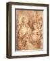 Portrait of Pope Gregory Xiii, Three-Quarter Length, Seated in an Armchair-Bartolomeo Passarotti-Framed Giclee Print