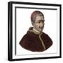 Portrait of Pope Gregory XVI-Stefano Bianchetti-Framed Giclee Print