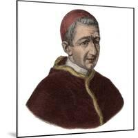 Portrait of Pope Gregory XVI-Stefano Bianchetti-Mounted Giclee Print