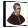 Portrait of Pope Gregory XVI-Stefano Bianchetti-Framed Stretched Canvas