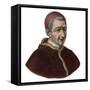 Portrait of Pope Gregory XVI-Stefano Bianchetti-Framed Stretched Canvas