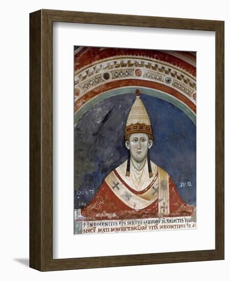 Portrait of Pope Innocent III-null-Framed Giclee Print