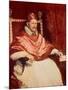 Portrait of Pope Innocent X (1574-1655), 1650-Diego Velazquez-Mounted Giclee Print