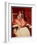 Portrait of Pope Innocent X (1574-1655), 1650-Diego Velazquez-Framed Giclee Print