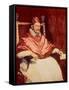 Portrait of Pope Innocent X (1574-1655), 1650-Diego Velazquez-Framed Stretched Canvas