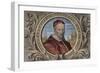 Portrait of Pope Innocent X-Stefano Bianchetti-Framed Giclee Print