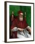 Portrait of Pope Julius II, 1511-Raphael-Framed Giclee Print