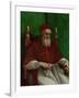 Portrait of Pope Julius II, 1511-Raphael-Framed Giclee Print