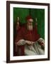 Portrait of Pope Julius II, 1511-Raphael-Framed Giclee Print